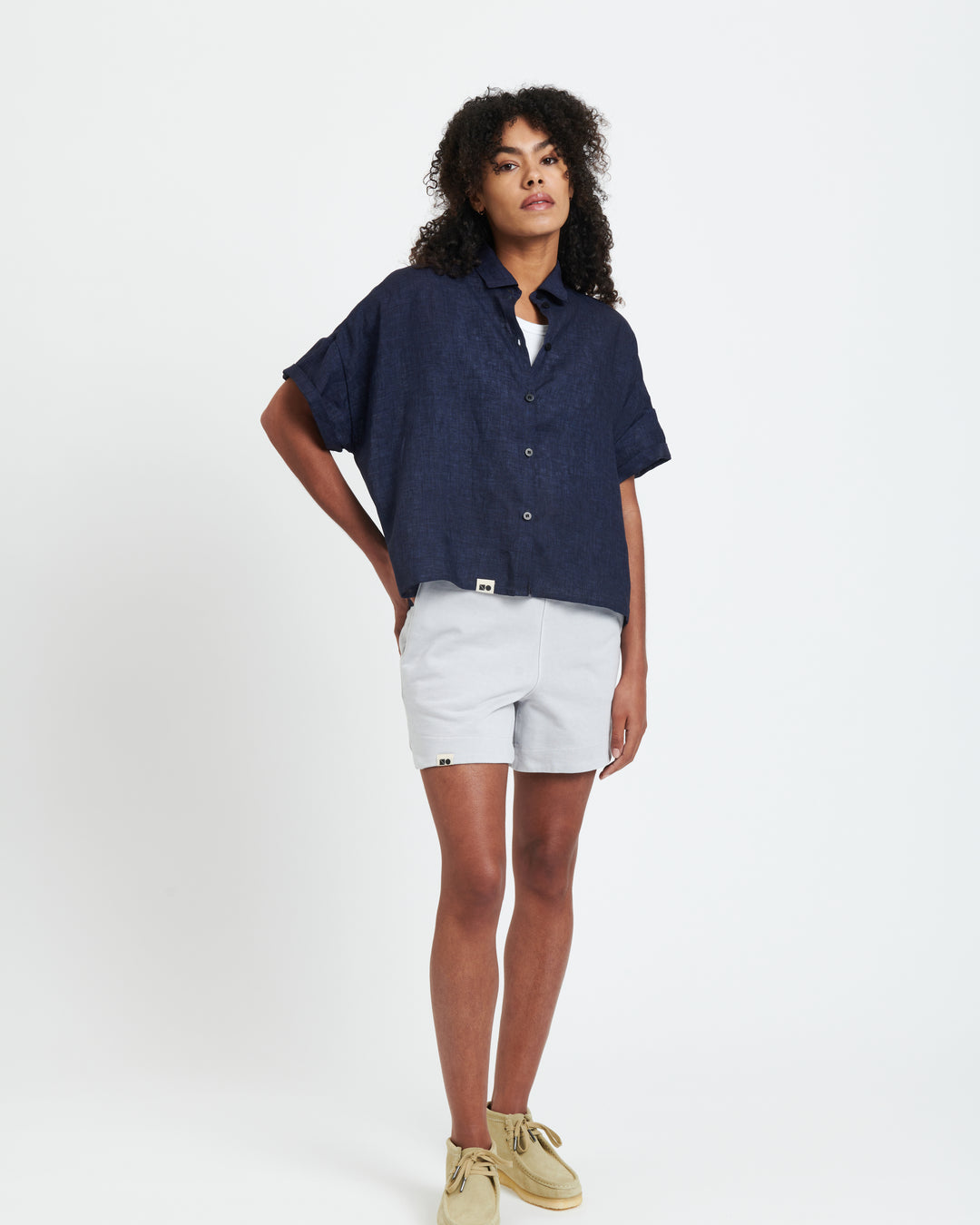 New Optimist womenswear Cresta | Relaxed-fit shorts Shorts