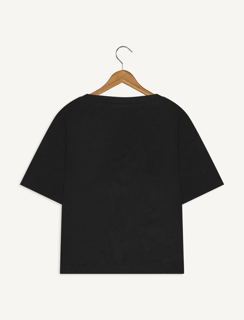New Optimist womenswear Pettirosso | V-neck heavyweight T-shirt T-shirt