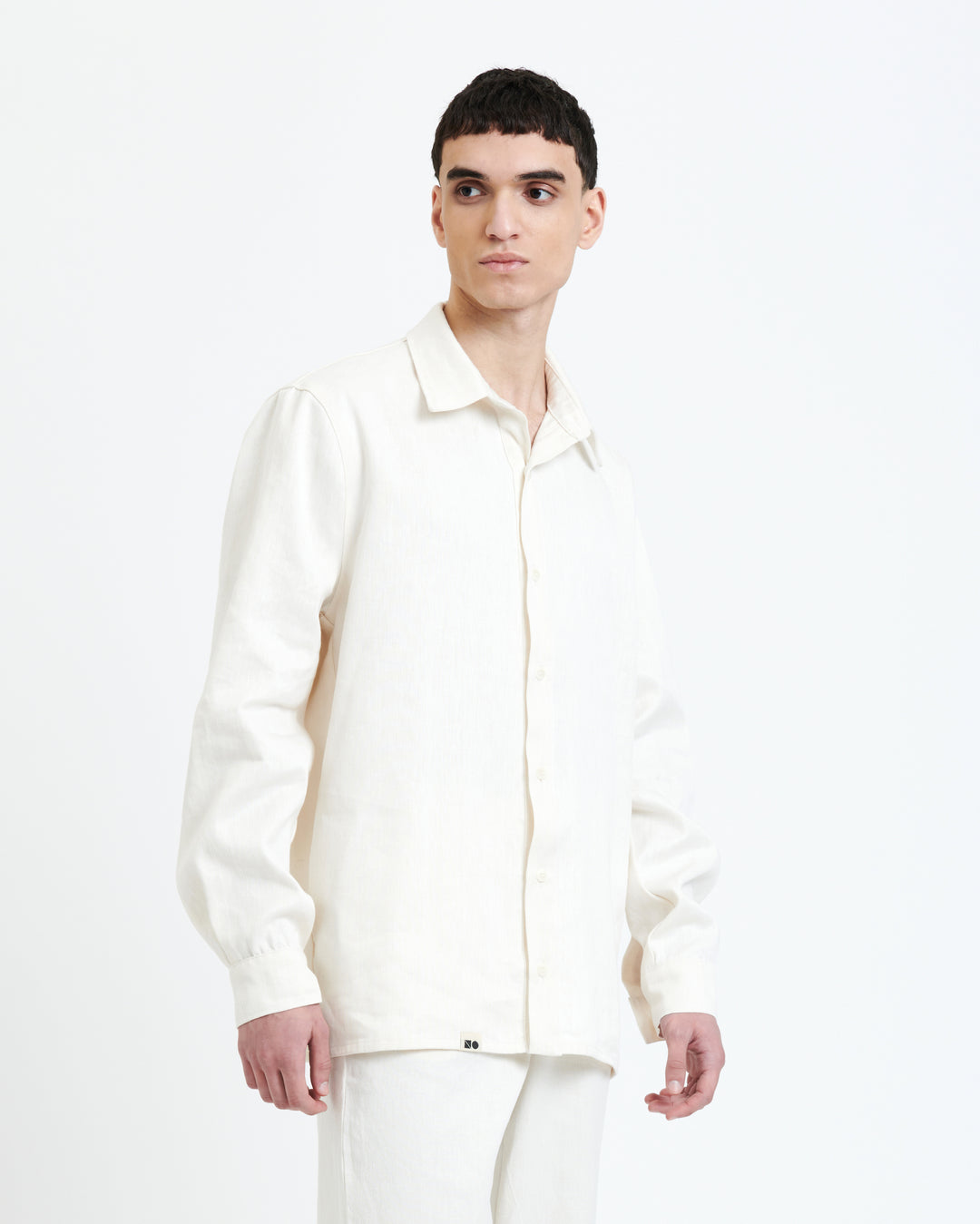 New Optimist menswear Primo | Relaxed cotton/hemp shirt Blouse
