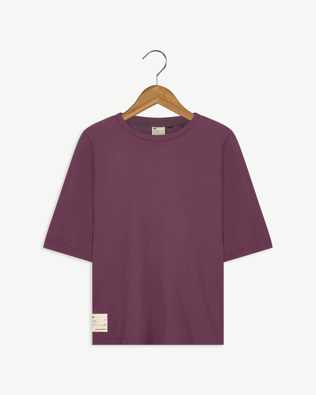 New Optimist womenswear Rondine T-shirt Prugna