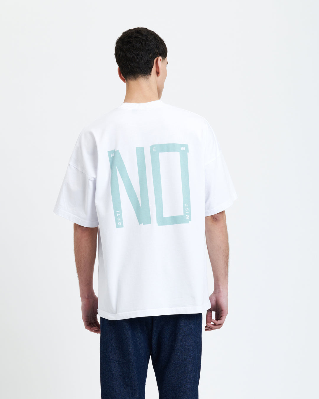 New Optimist menswear Spiaggia | Relaxed T-shirt statement print T-shirt
