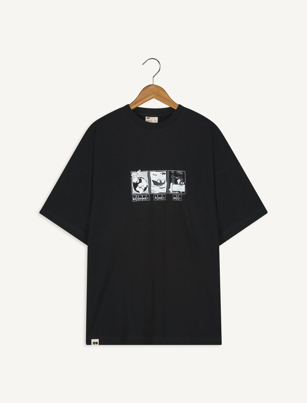 New Optimist menswear Spiaggia | Relaxed T-shirt "klimaat" T-shirt