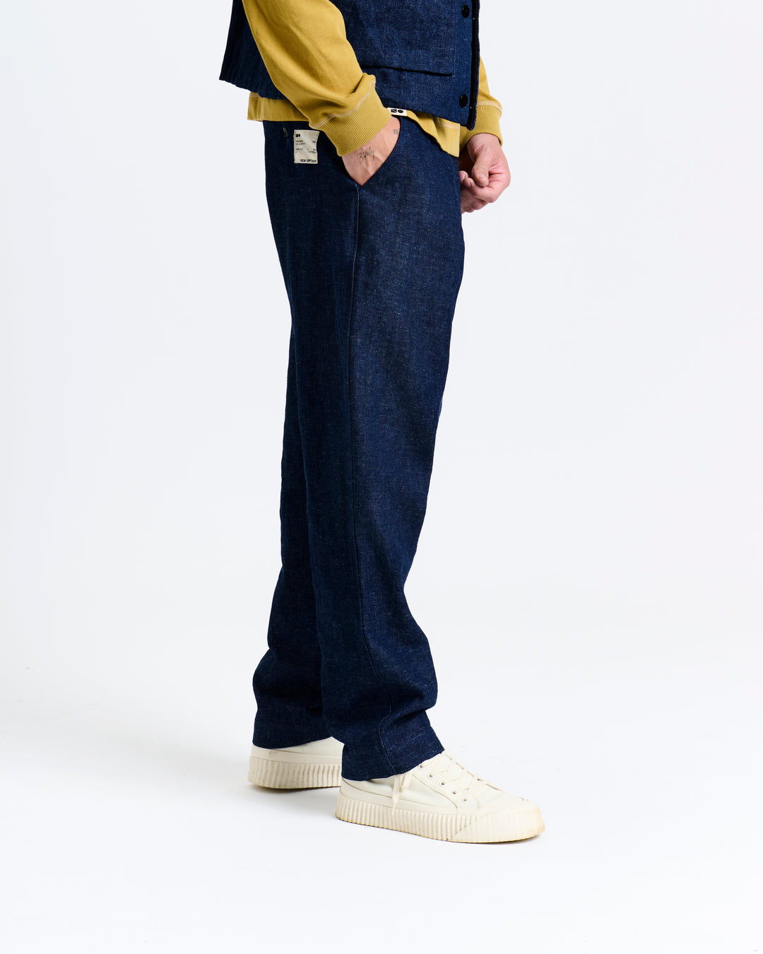 New Optimist menswear Aar | Pleated tapered pant Pants