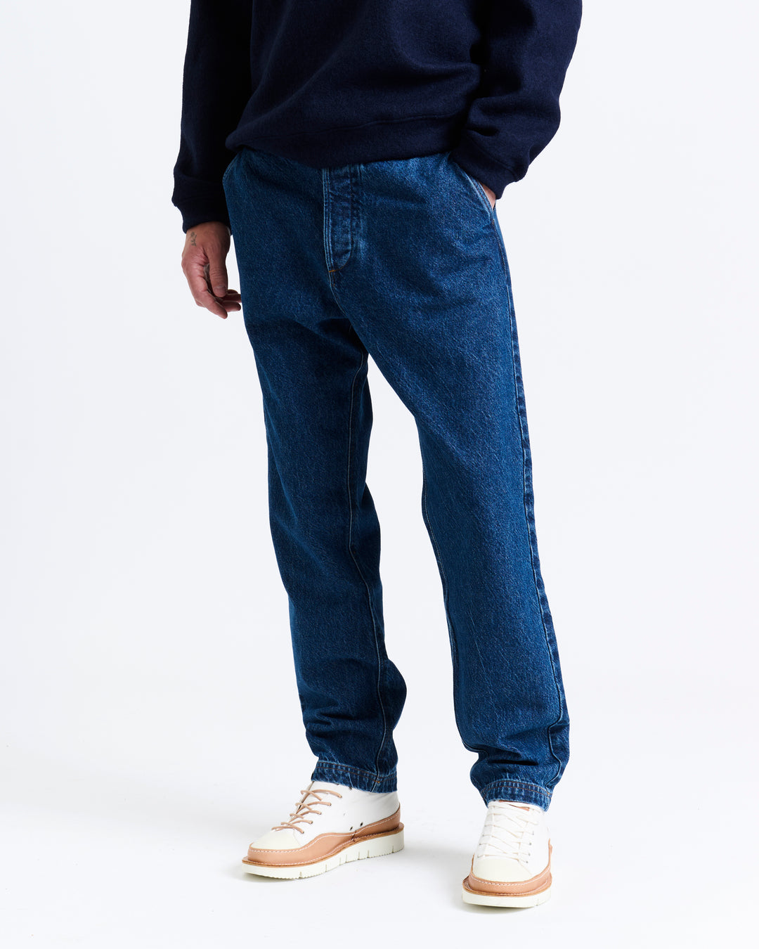 New Optimist menswear Azalea | Stone-washed denim pant Pants