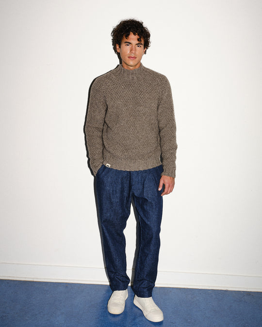 New Optimist menswear Bolst | Knitted sweater Turtleneck