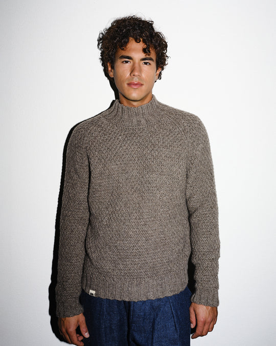 New Optimist menswear Bolst | Knitted sweater Turtleneck