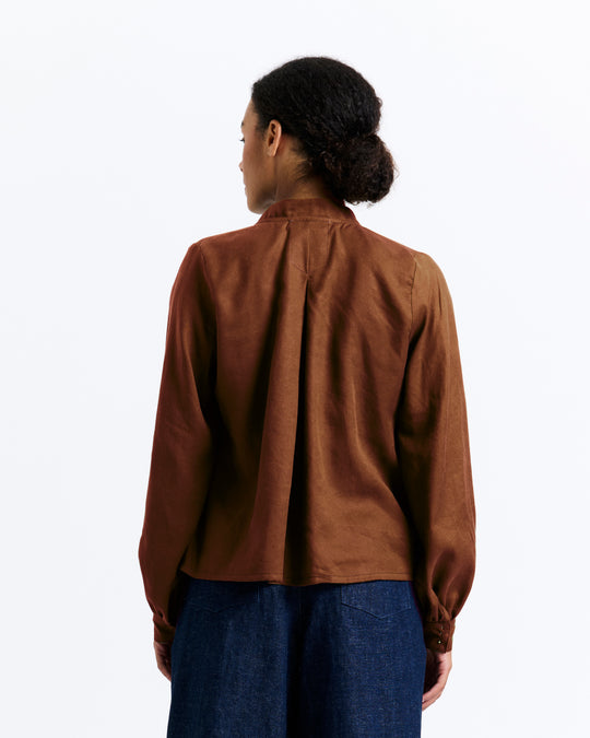 New Optimist womenswear Bree | Brown blouse Blouse