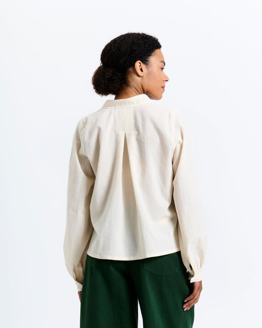 New Optimist womenswear Bree | Off white blouse Blouse