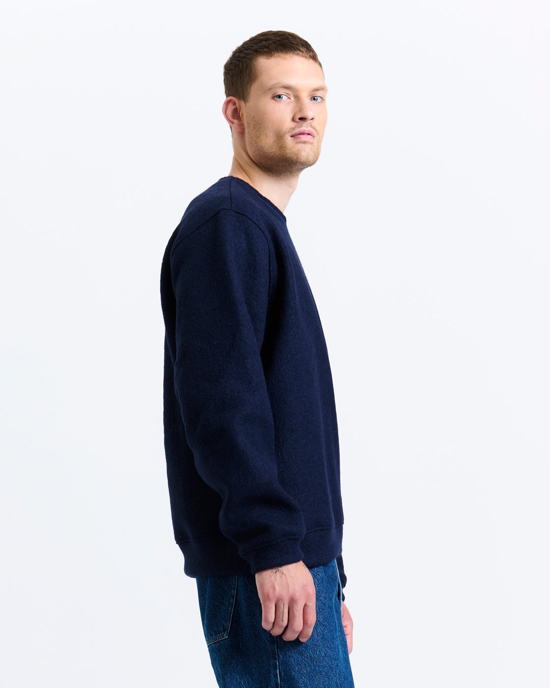 New Optimist Unisex Cadz | Oversized wool crewneck Crewneck