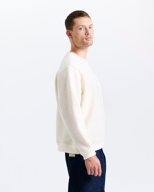 New Optimist menswear Cadz | Oversized wool crewneck Crewneck