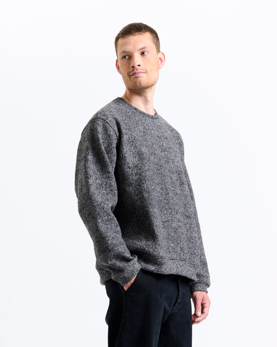 New Optimist menswear Cadz | Oversized wool crewneck Crewneck