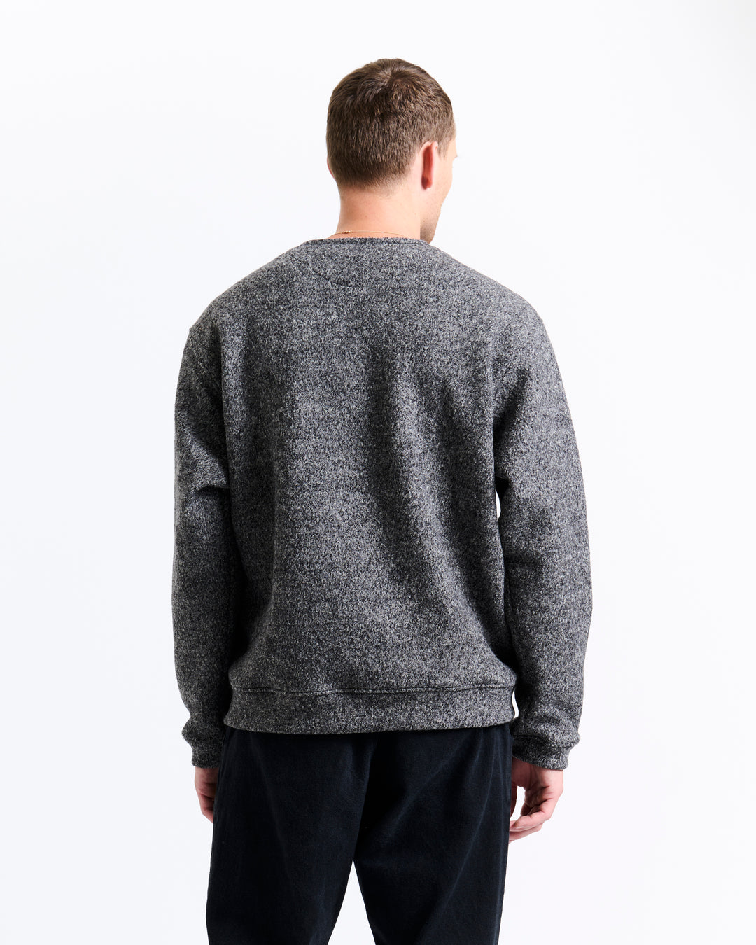 New Optimist menswear Cadz | Oversized wool crewneck Crewneck