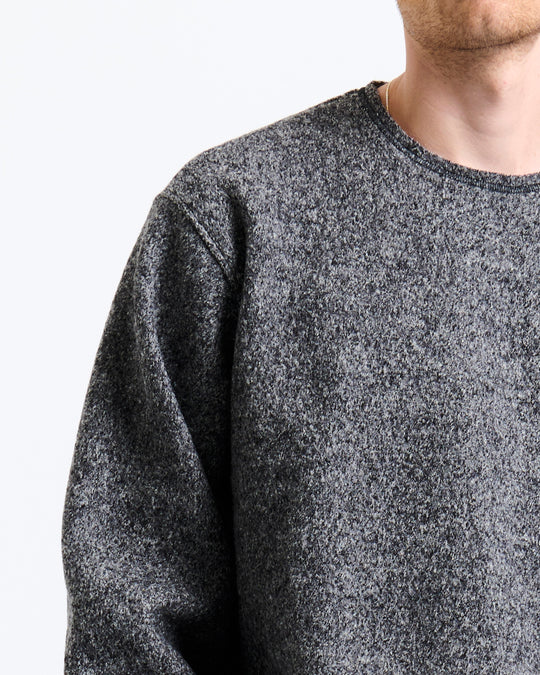 New Optimist menswear Cadz | Oversized wool crewneck Crewneck