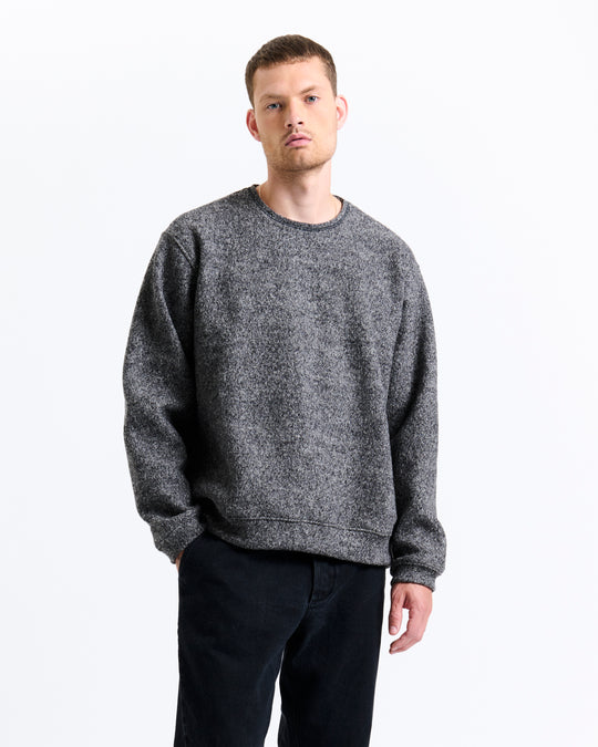 New Optimist menswear Cadz | Oversized wool crewneck Crewneck