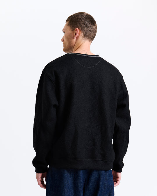 New Optimist menswear Cadz | Oversized wool crewneck Crewneck