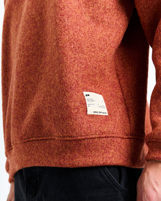 New Optimist menswear Cadz | Oversized wool crewneck Crewneck