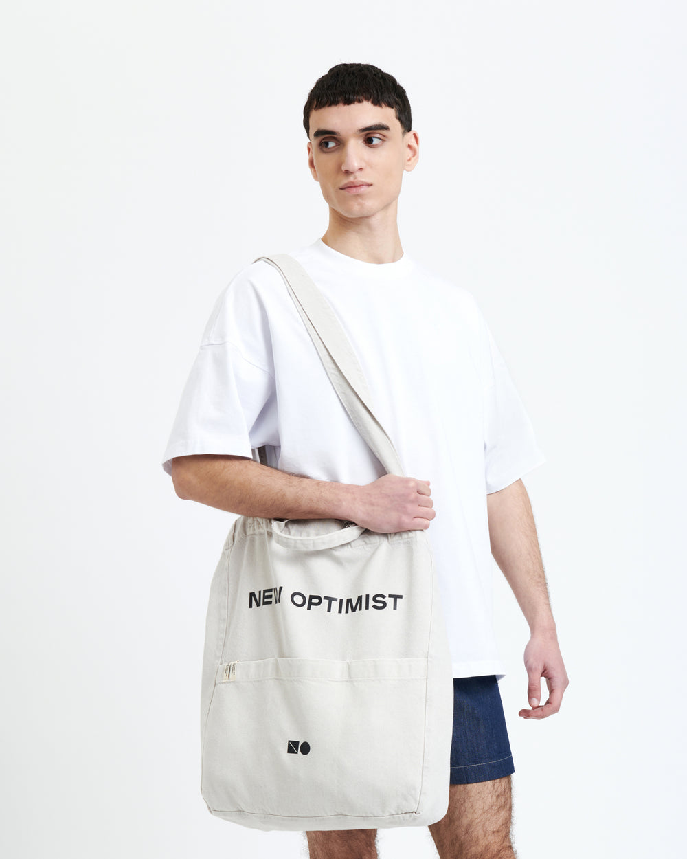 New Optimist Unisex Diego | Tote bag with front pockets Tote Bag
