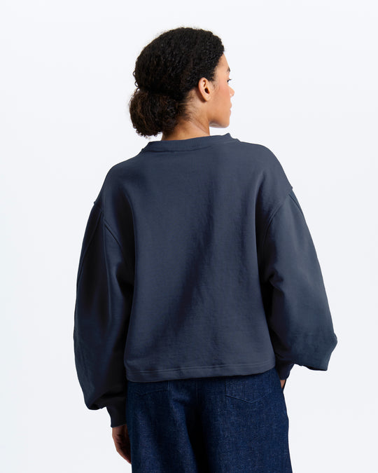 New Optimist womenswear Duis | balloon sleeved sweat Crewneck