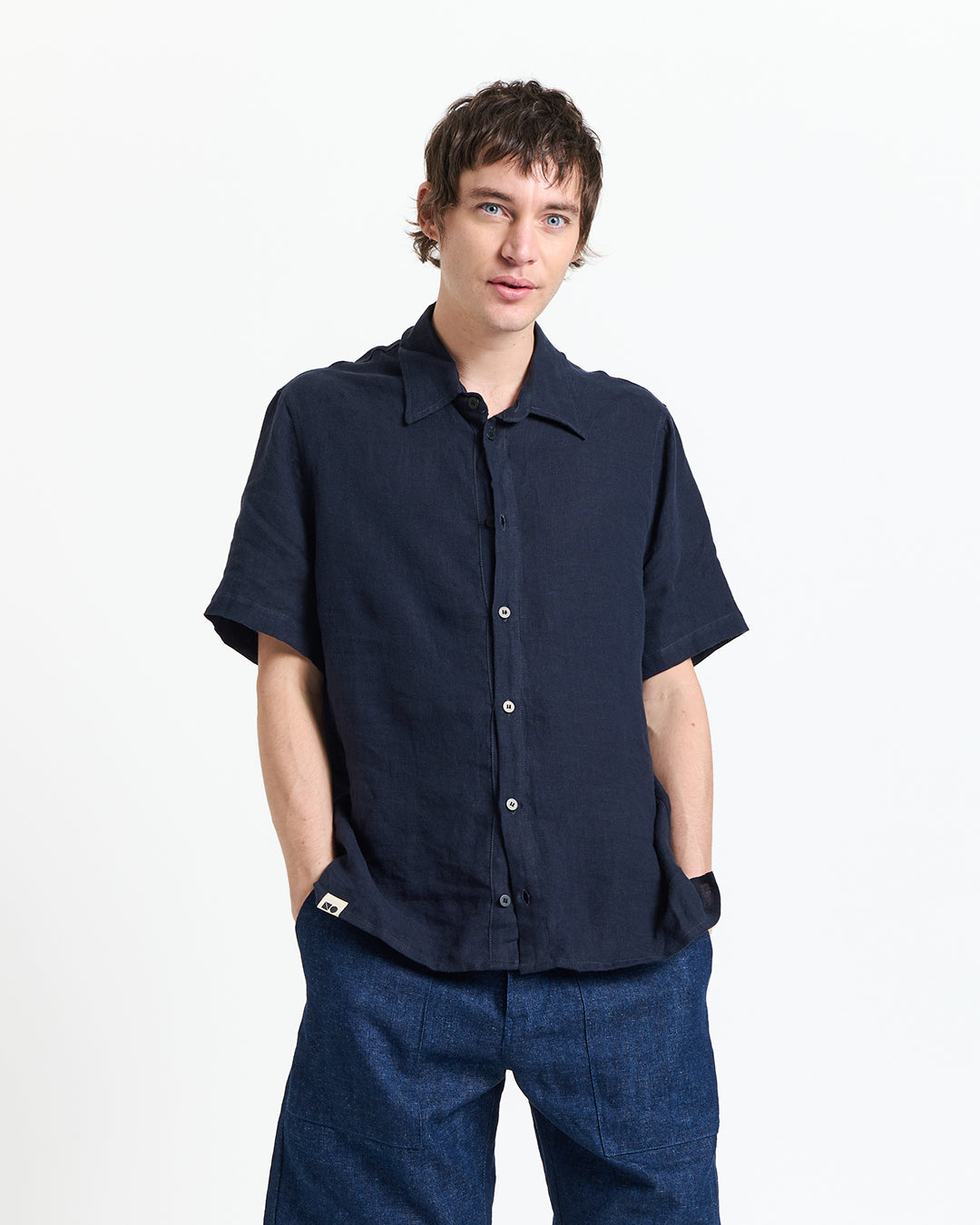 New Optimist menswear Enk | Linnen shirt Shirt