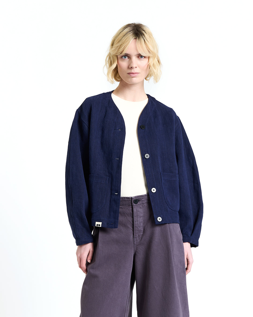 New Optimist womenswear Faan | Hemp bomber jacket Jacket