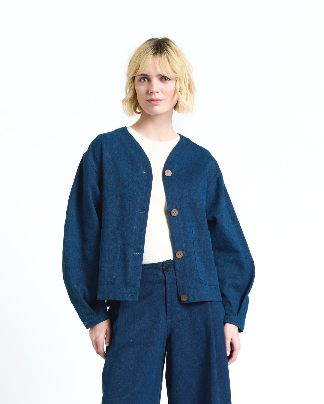 New Optimist womenswear Faan | Hemp bomber jacket Jacket