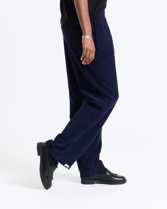 New Optimist womenswear Gein | Corduroy pull-up pant Pants