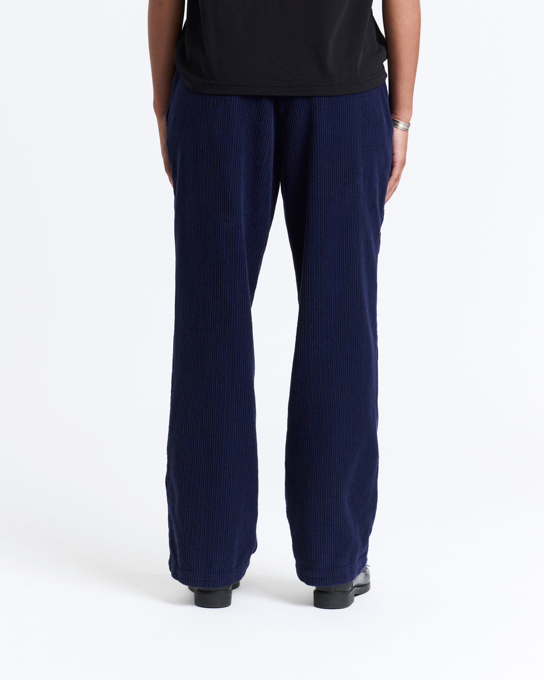 New Optimist womenswear Gein | Corduroy pull-up pant Pants