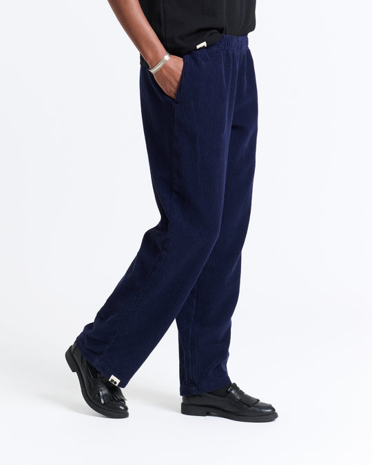 New Optimist womenswear Gein | Corduroy pull-up pant Pants