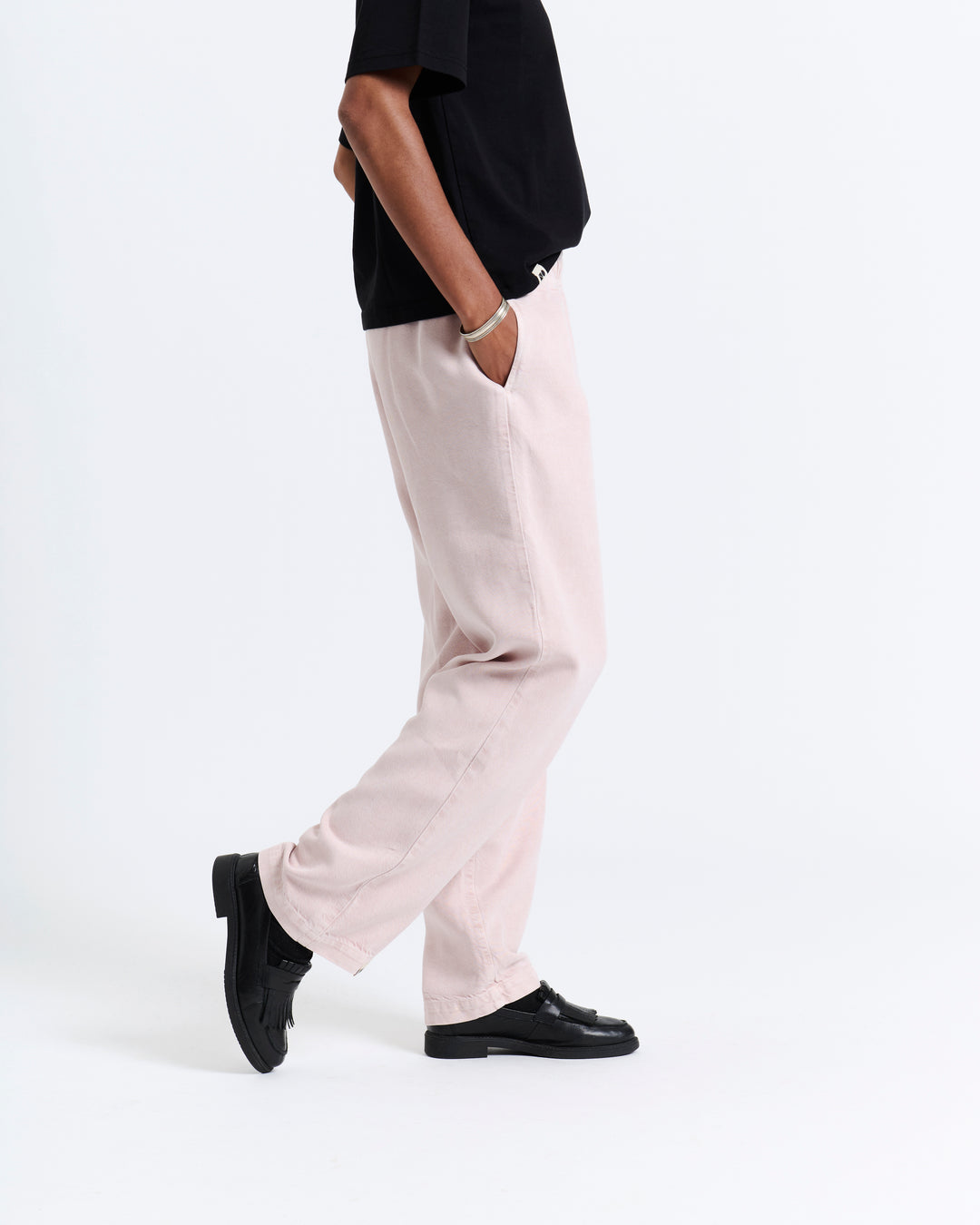 New Optimist womenswear Gein | Flowy pull-up pant Pants