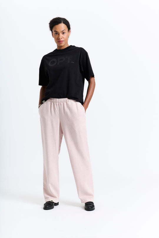 New Optimist womenswear Gein | Flowy pull-up pant Pants