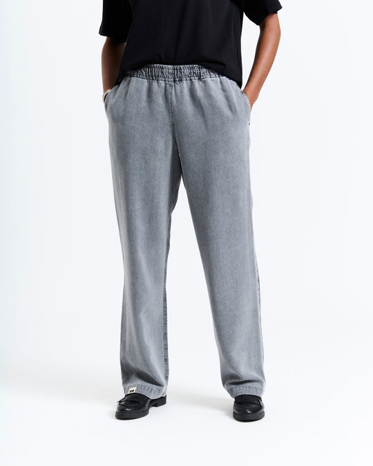 New Optimist womenswear Gein | Flowy pull-up pant Pants