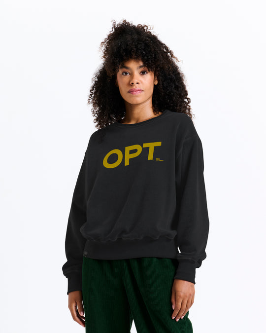 New Optimist womenswear Hall | Relaxed fit crewneck Crewneck