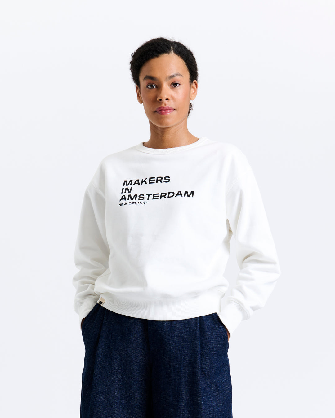 New Optimist womenswear Hall | Relaxed fit crewneck 