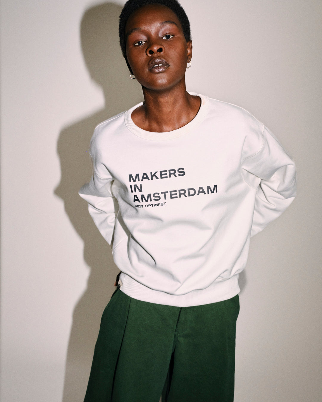 New Optimist womenswear Hall | Relaxed fit crewneck 