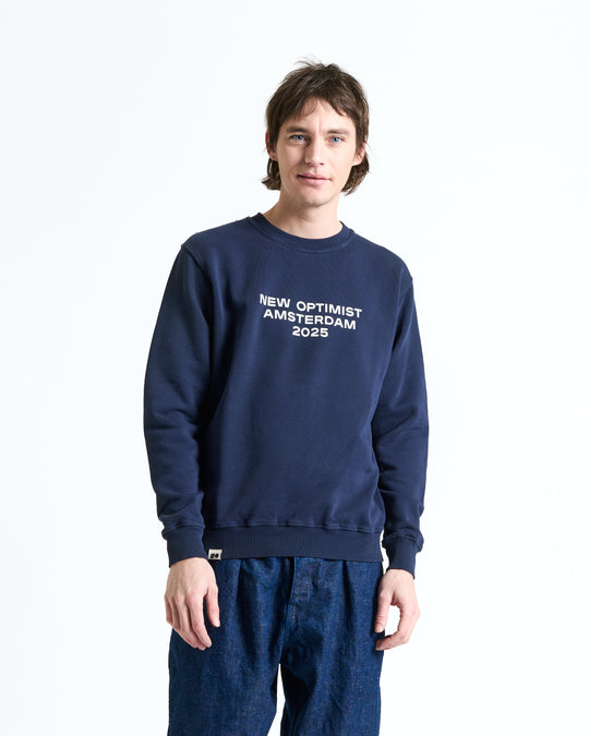 New Optimist menswear Hens | Regular fit crewneck Crewneck