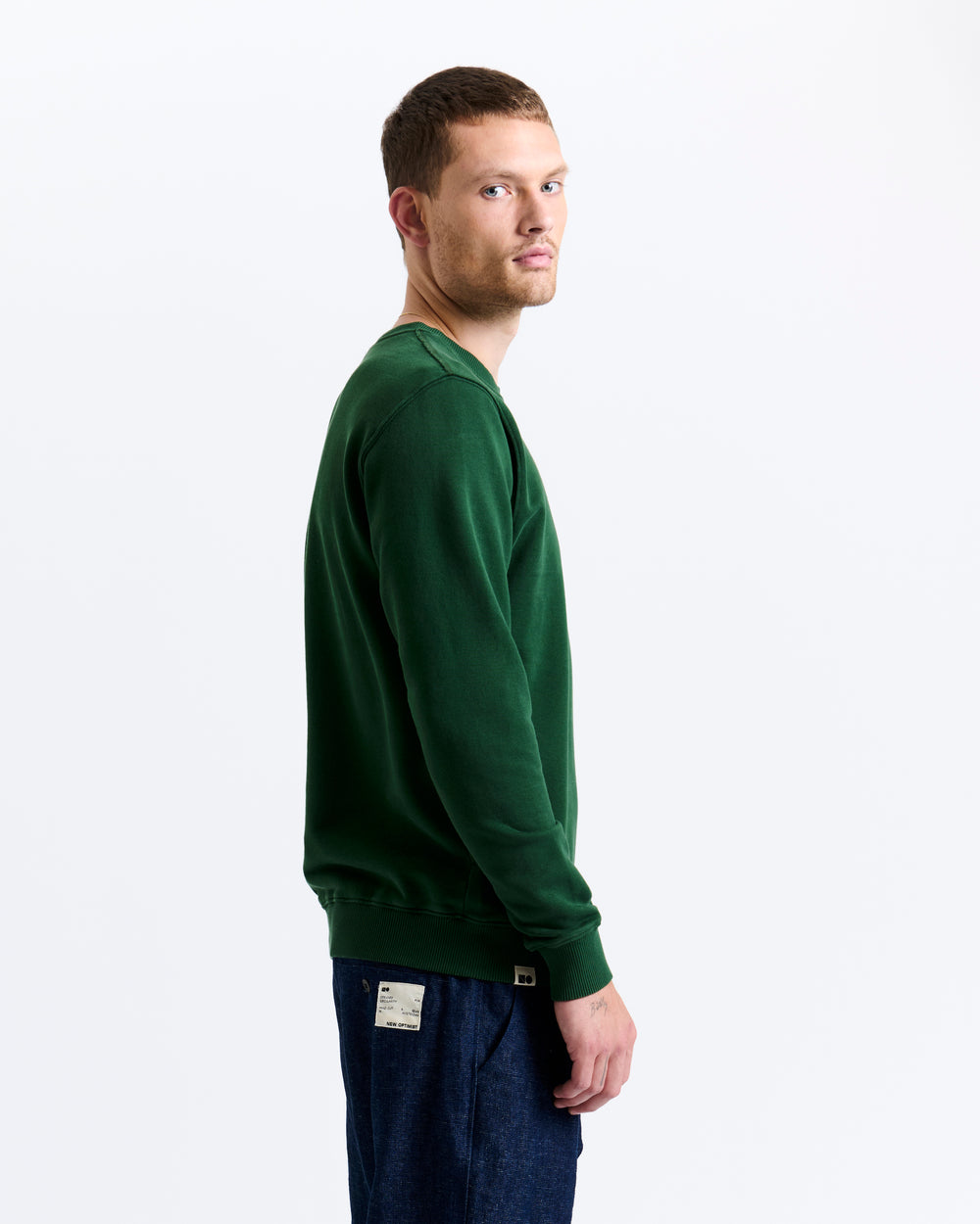 New Optimist menswear Hens | Regular fit crewneck Crewneck