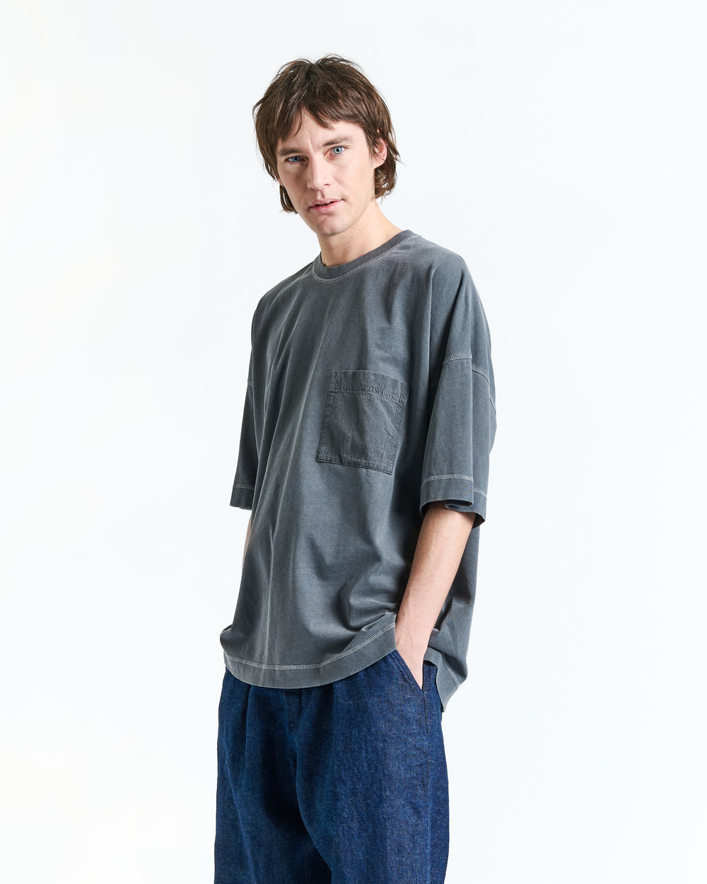 New Optimist menswear Horn | Oversized boxy T-shirt T-shirt