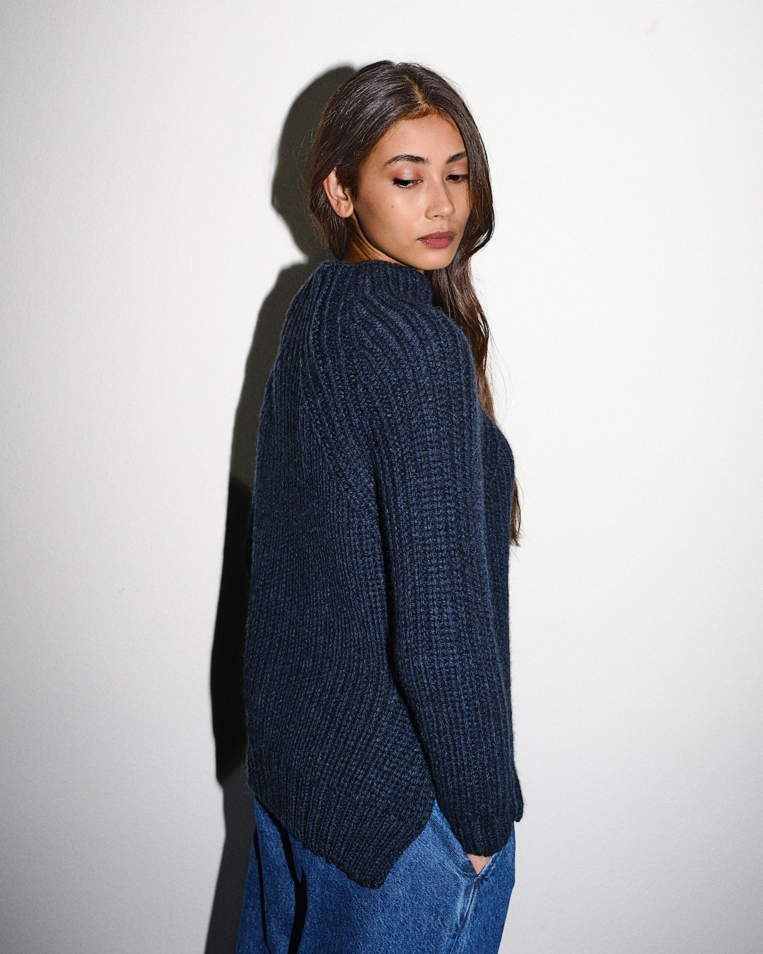 New Optimist womenswear Hulst | Knitted sweater Crewneck