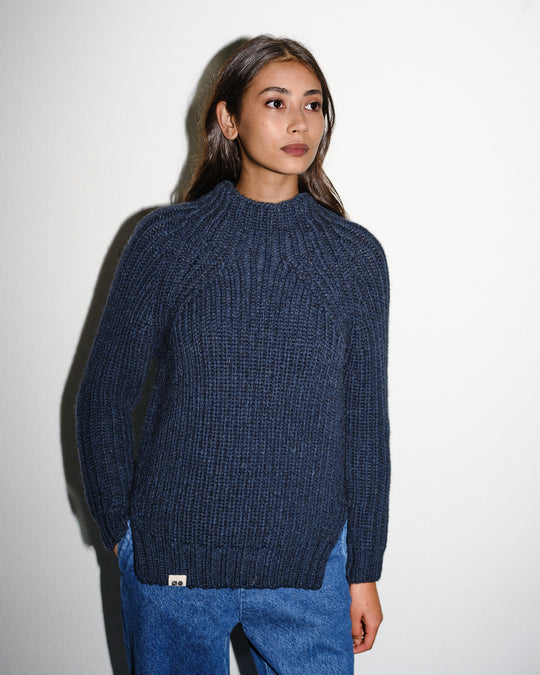 New Optimist womenswear Hulst | Knitted sweater Crewneck