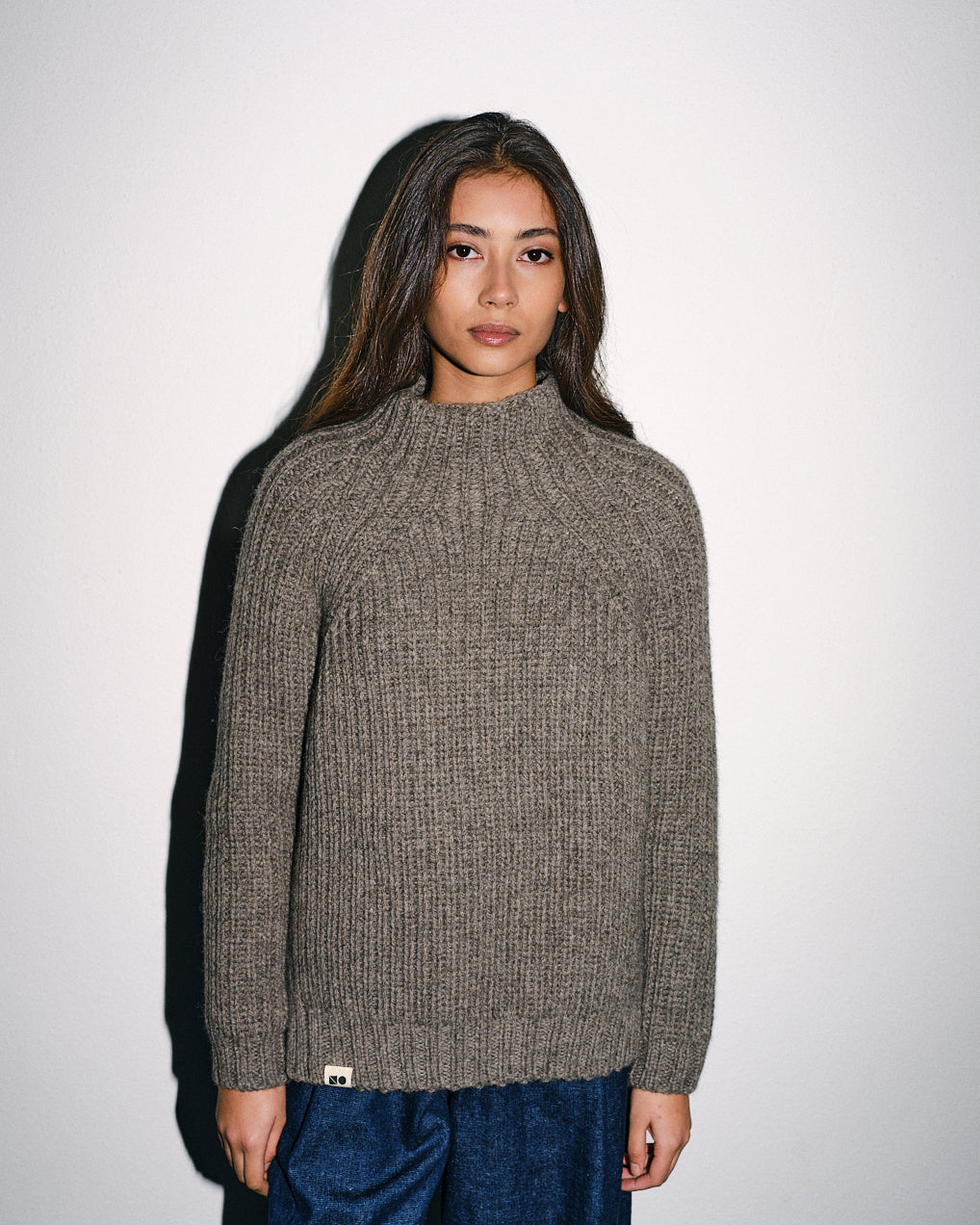 New Optimist womenswear Hulst | Knitted sweater Crewneck