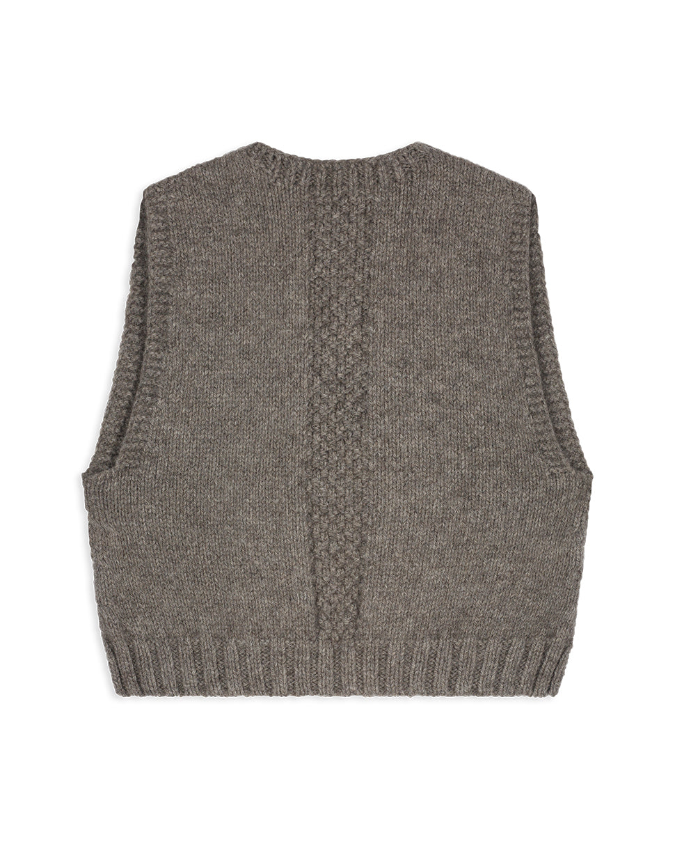 New Optimist womenswear Jisp | Knitted spencer Vest