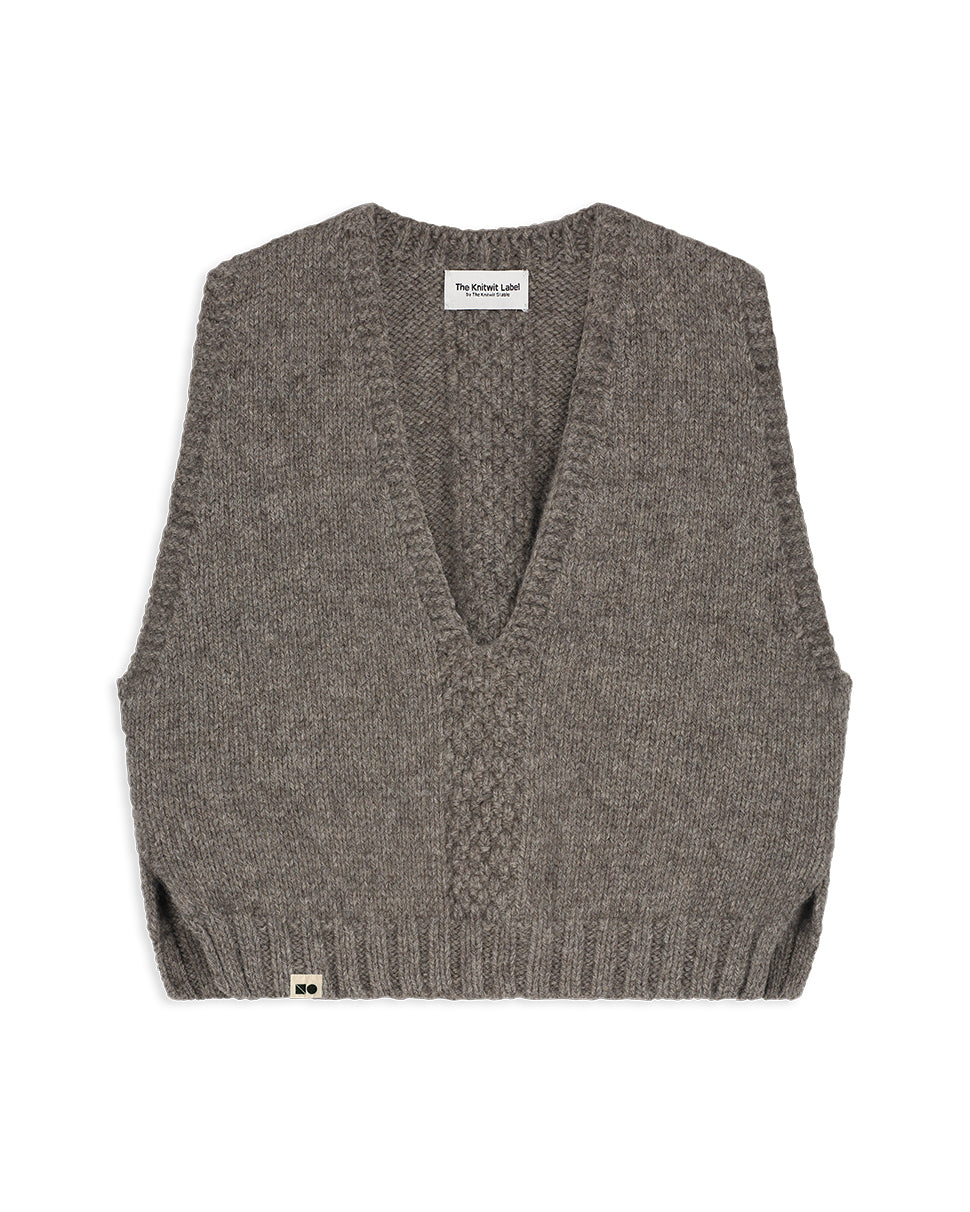 New Optimist womenswear Jisp | Knitted spencer Vest