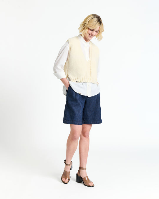 New Optimist womenswear Jisp | Knitted spencer Vest