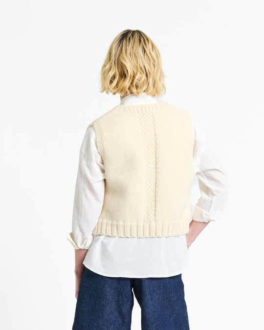 New Optimist womenswear Jisp | Knitted spencer Vest