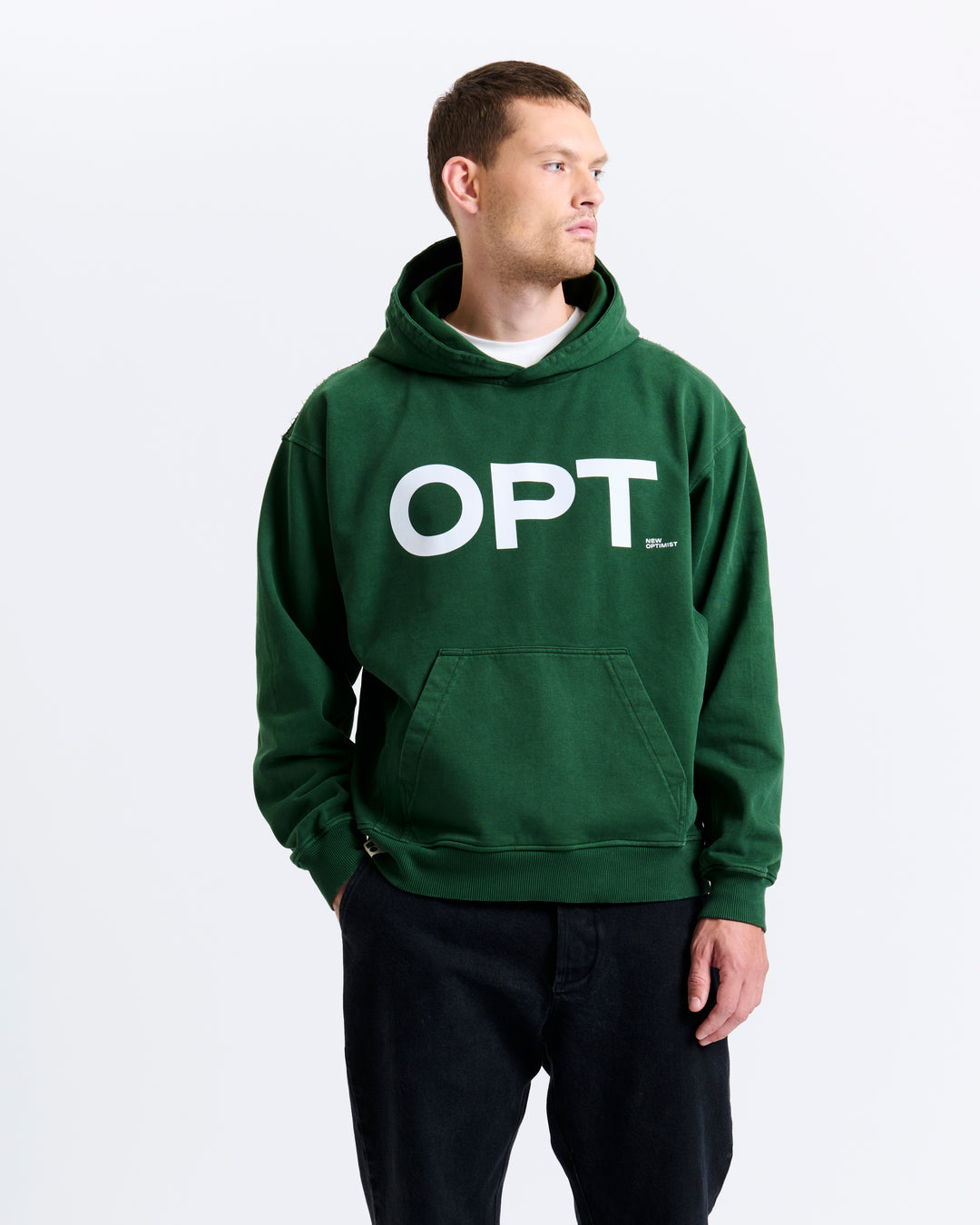 New Optimist menswear Koog | Relaxed fit hoodie Hoodie