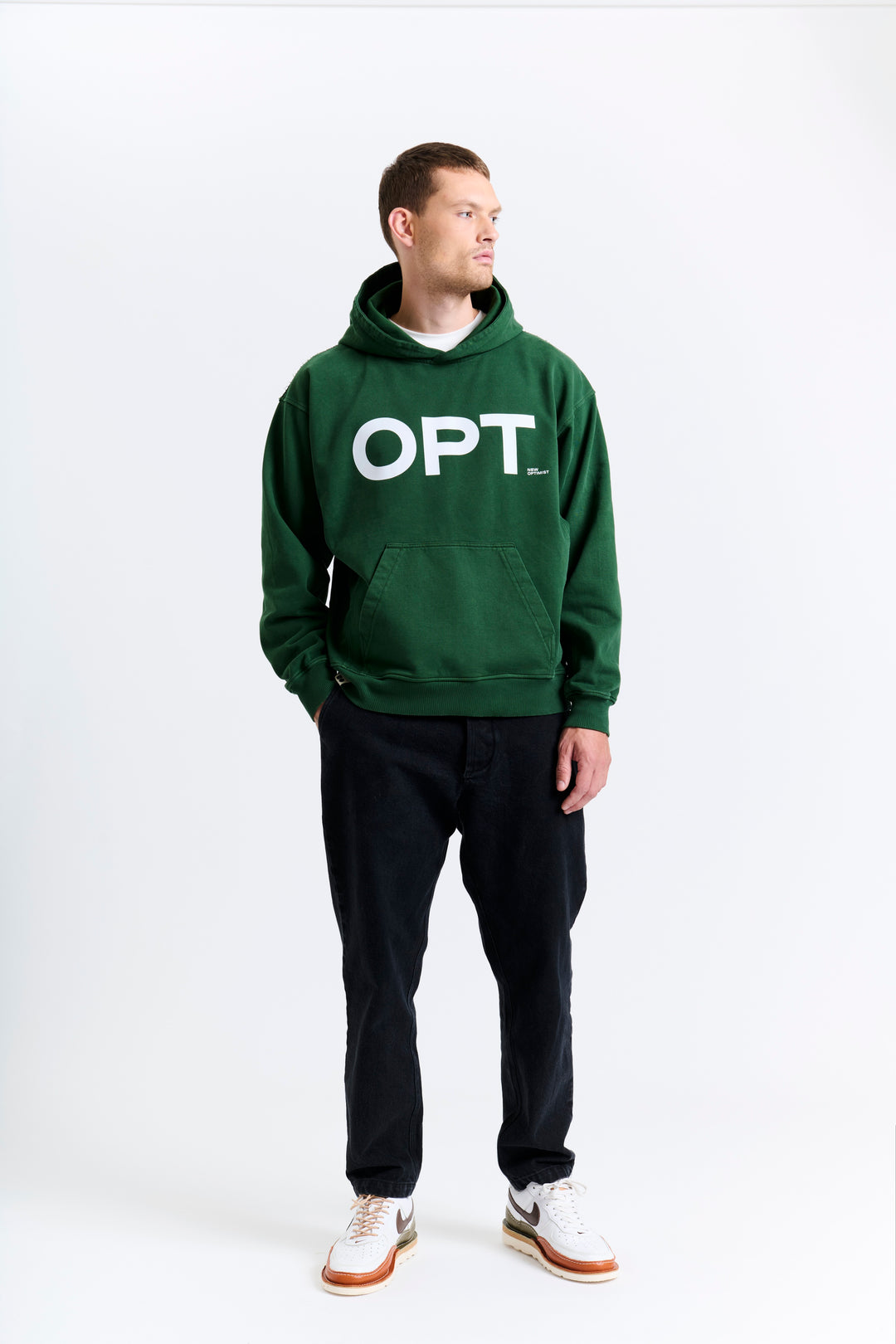 New Optimist menswear Koog | Relaxed fit hoodie Hoodie