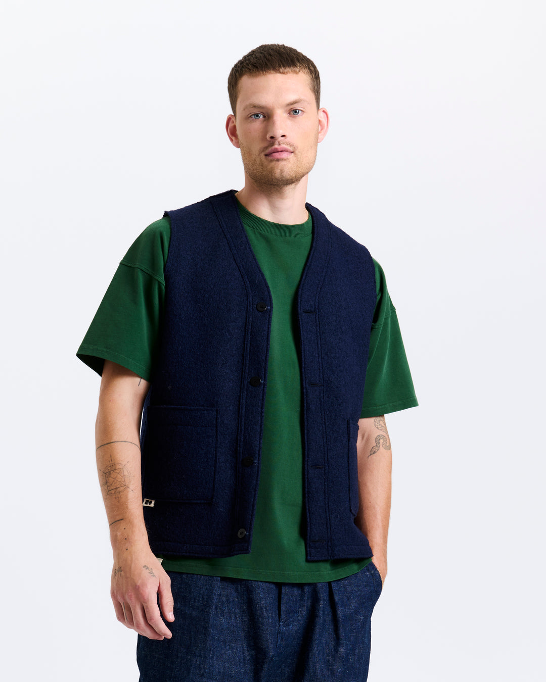 New Optimist menswear Lier | Wool waistcoat Vest