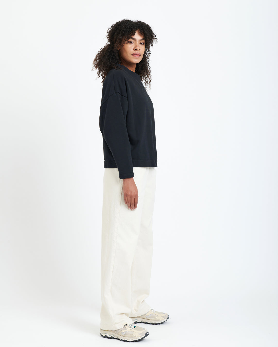 New Optimist womenswear Lilli Crewneck