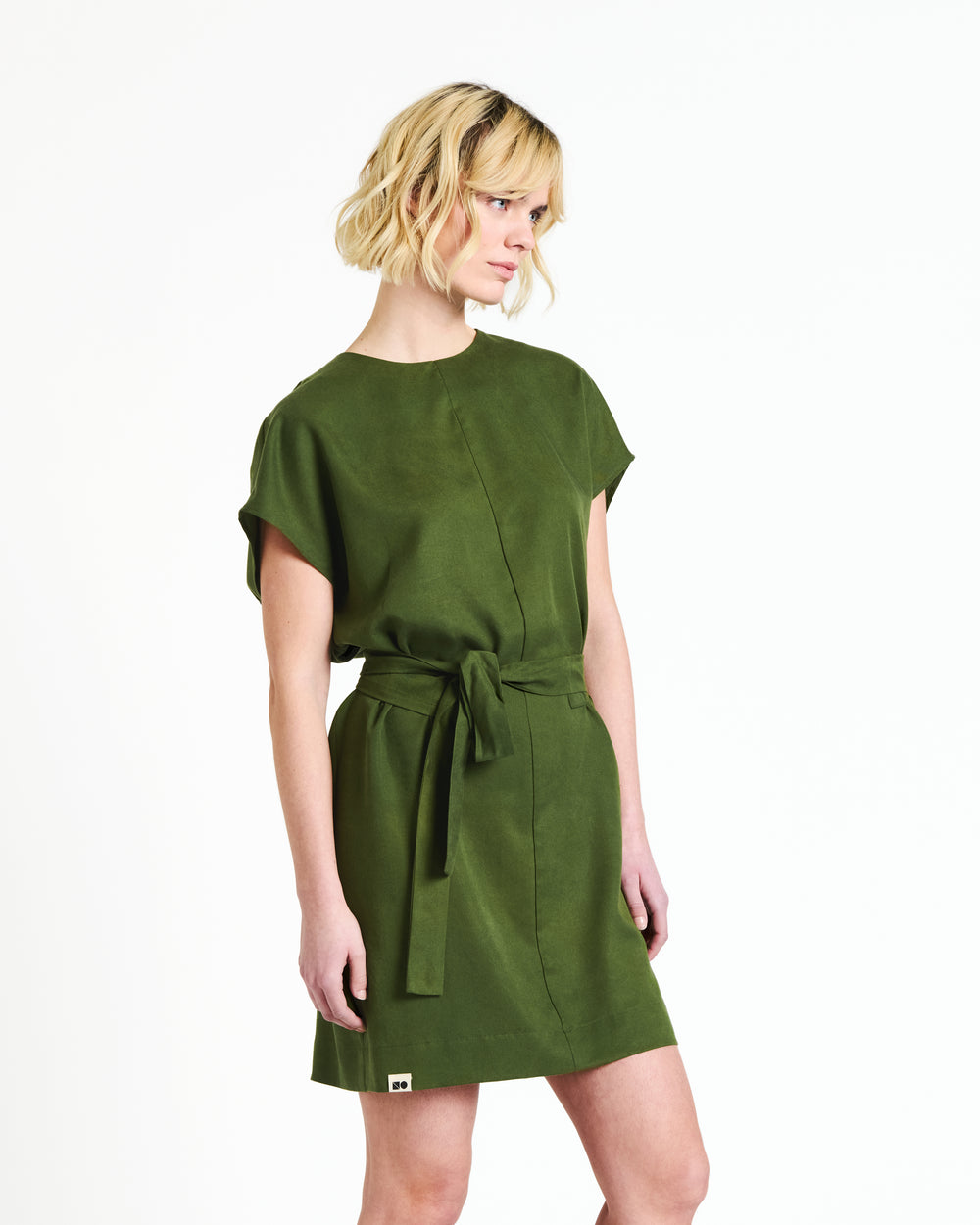 New Optimist womenswear Linde | Flowy wrap dress Dress