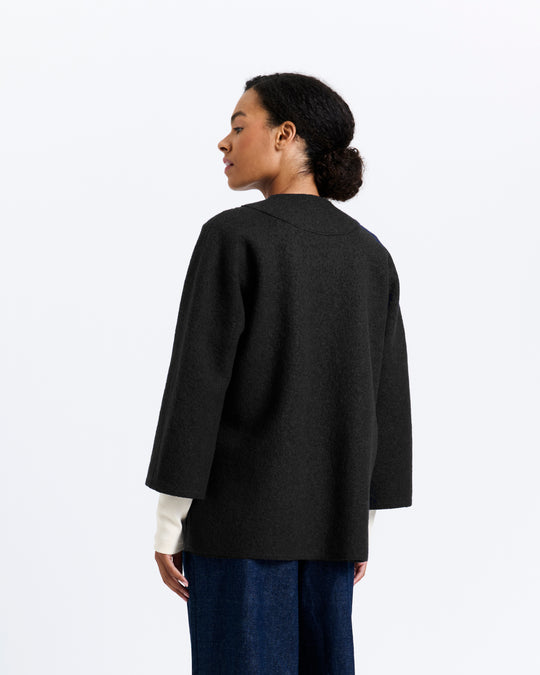 New Optimist womenswear Moer | Wool kimono 